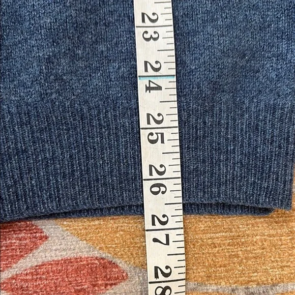 Vintage McGregor Sotch & water Blue Wool Cardigan Sweater M modern men’s Small - Picture 5 of 7